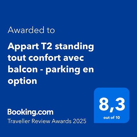 Appart T2 Standing Tout Confort Avec Balcon - Parking En Option Lyon Ngoại thất bức ảnh