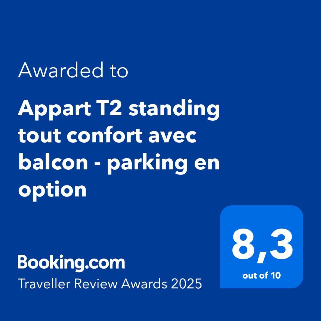 Appart T2 Standing Tout Confort Avec Balcon - Parking En Option Lyon Ngoại thất bức ảnh